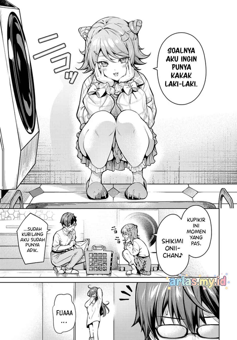 Tier 1 Shimai - Yuumei Yonshimai wa Boku nashi de wa Ikirarenai Chapter 1.2 - Page 11