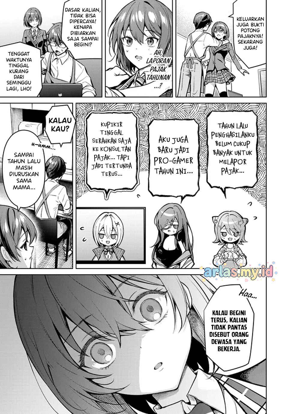 Tier 1 Shimai - Yuumei Yonshimai wa Boku nashi de wa Ikirarenai Chapter 1.2 - Page 25