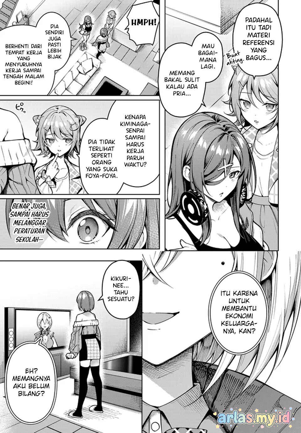 Tier 1 Shimai - Yuumei Yonshimai wa Boku nashi de wa Ikirarenai Chapter 1.2 - Page 33