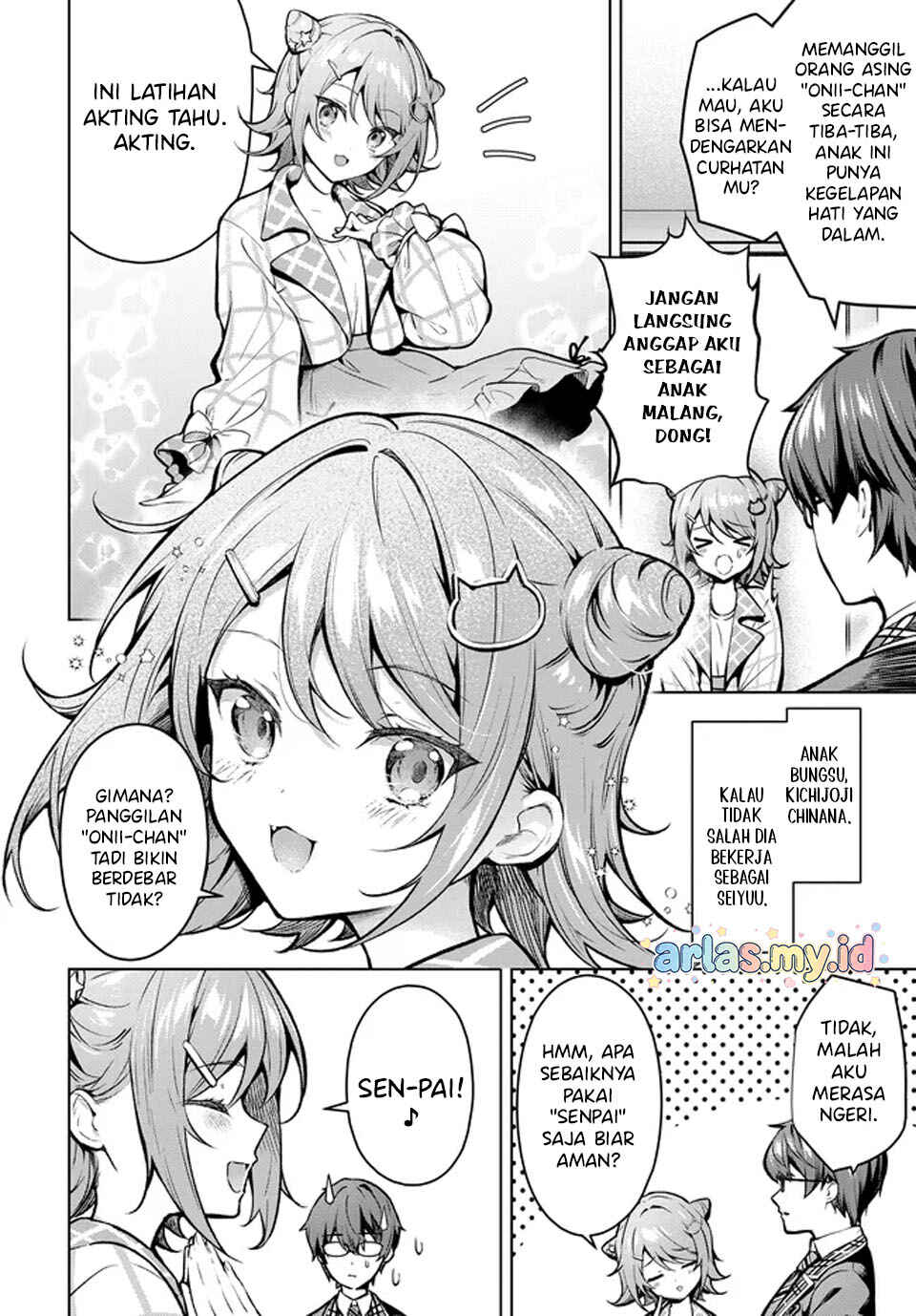 Tier 1 Shimai - Yuumei Yonshimai wa Boku nashi de wa Ikirarenai Chapter 1.2 - Page 8