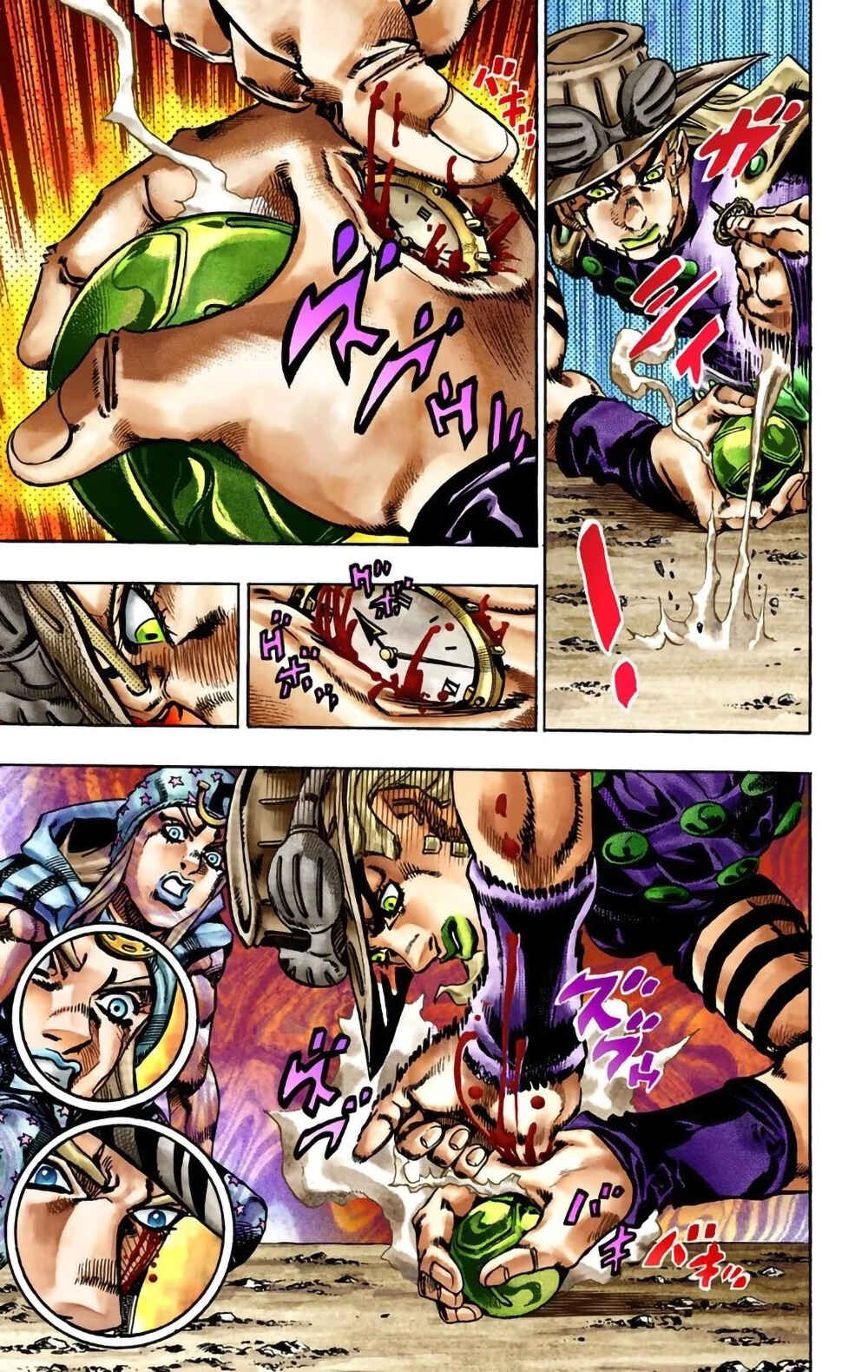 JoJo no Kimyou na Bouken: Part 7 - Steel Ball Run Color-ban Chapter 22 - Page 25