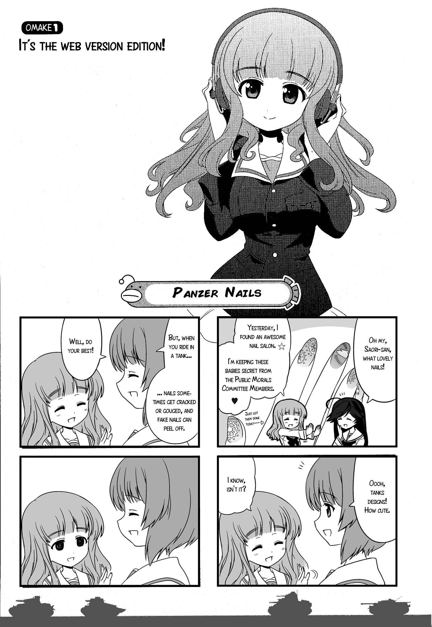 GIRLS und PANZER - Motto Love Love Sakusen desu! Chapter 5.5 - Page 1