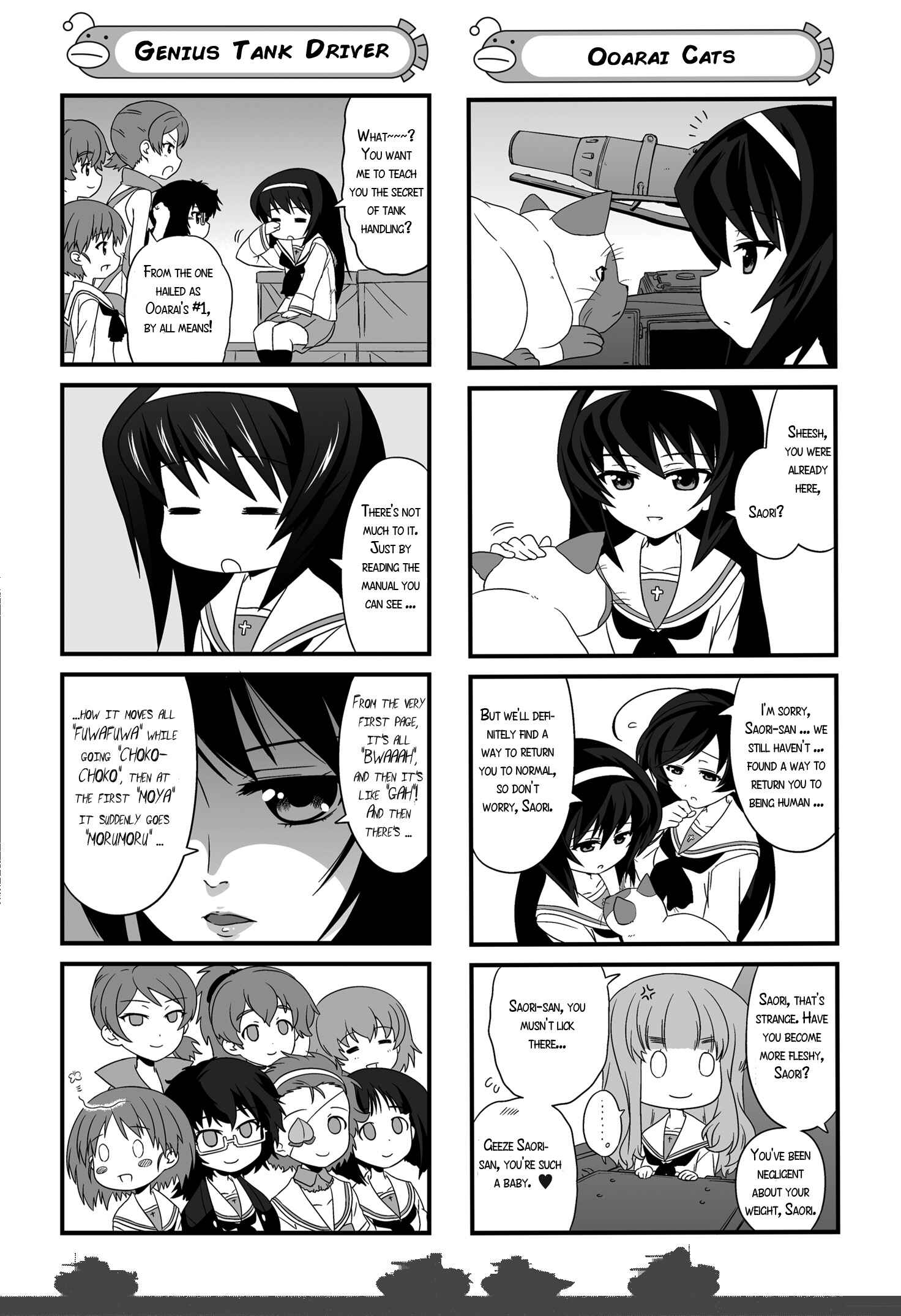 GIRLS und PANZER - Motto Love Love Sakusen desu! Chapter 5.5 - Page 3