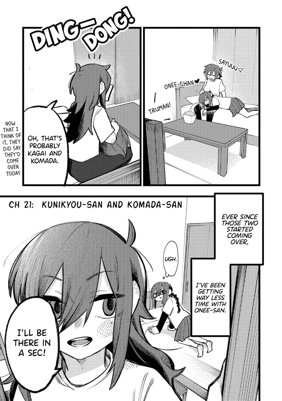 Komada-san wo Komarasetai Chapter 21 - Page 1