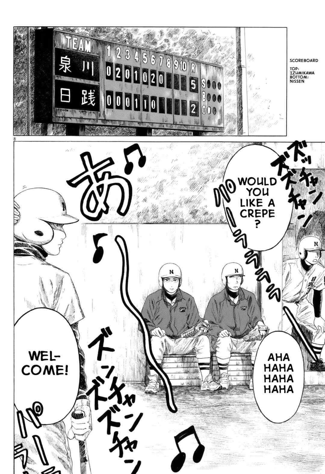Koukou Kyuji Zawa-san Chapter 58 - Page 8