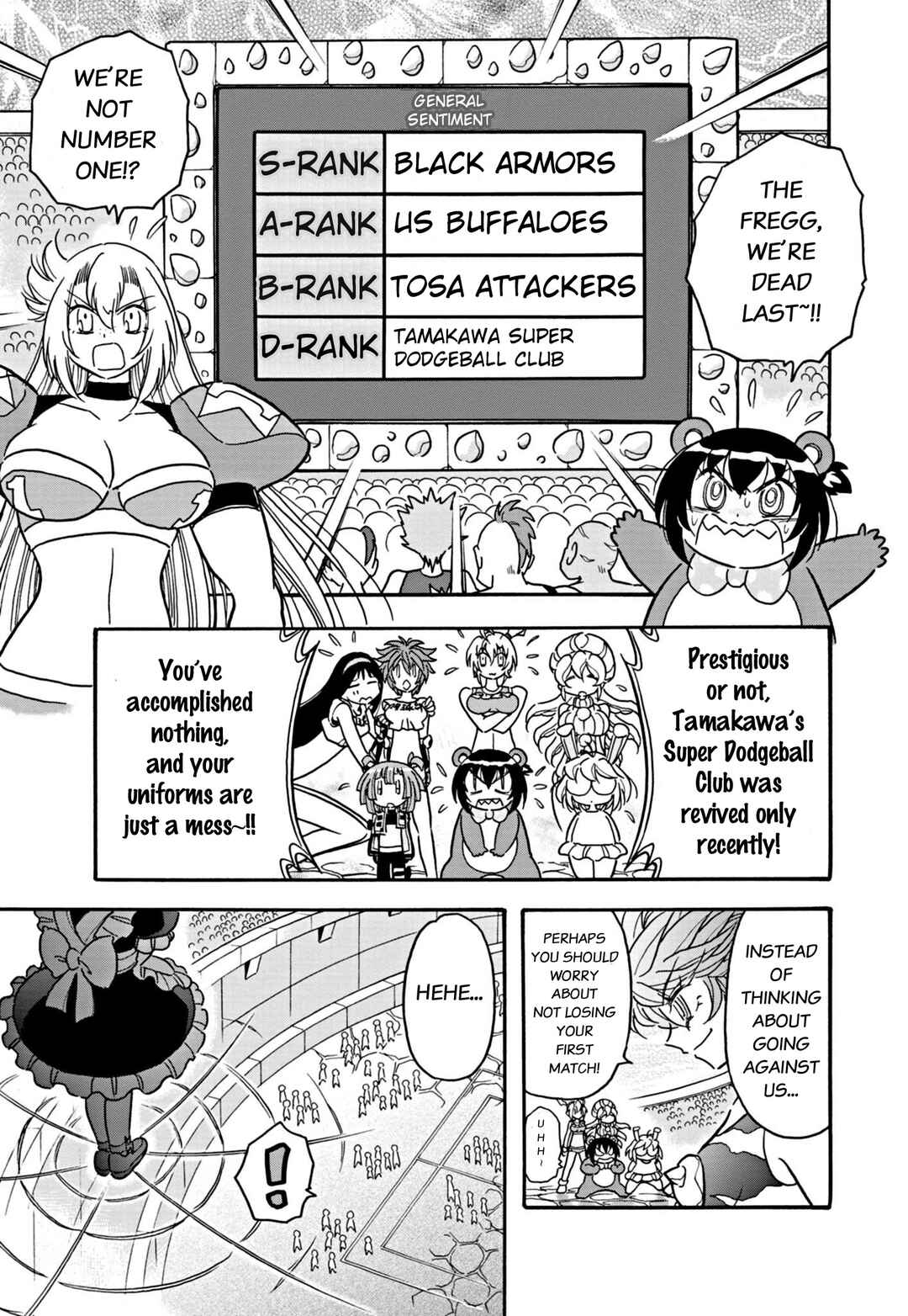 Flaming Fightball Girl Dodge Danko Chapter 30 - Page 3