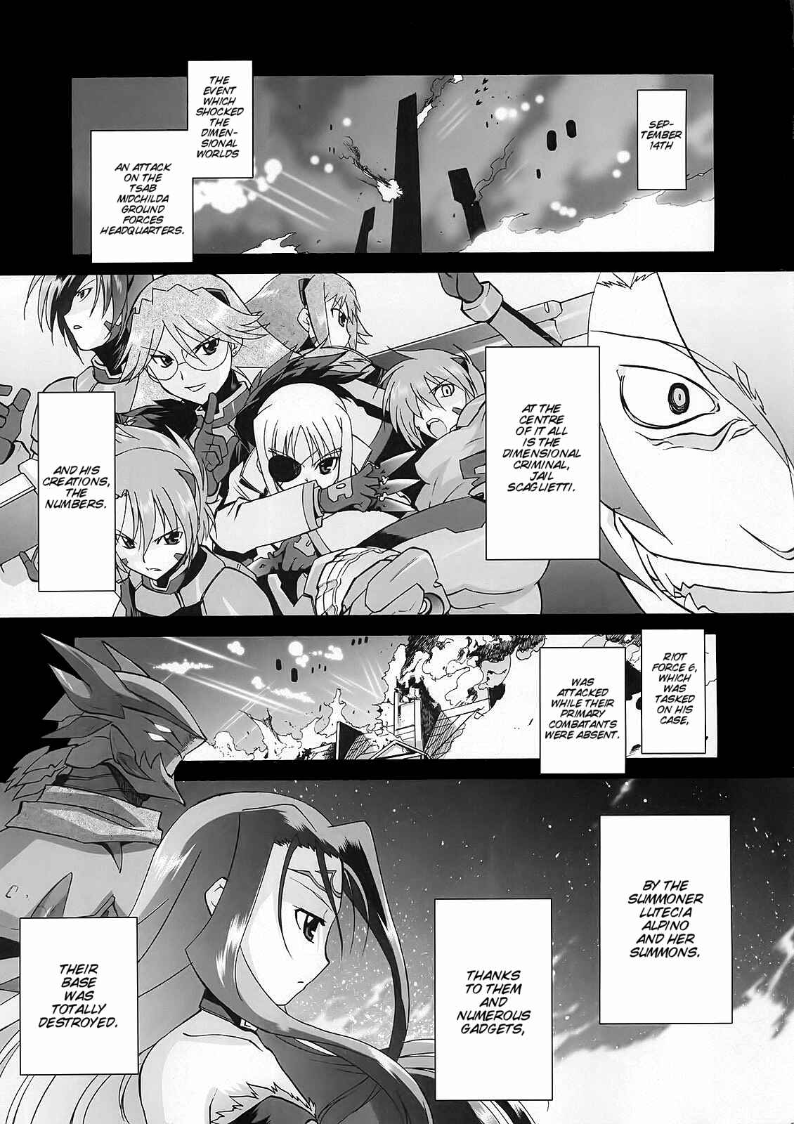 Mahou Shoujo Lyrical Nanoha StrikerS the Comics Chapter 13 - Page 1