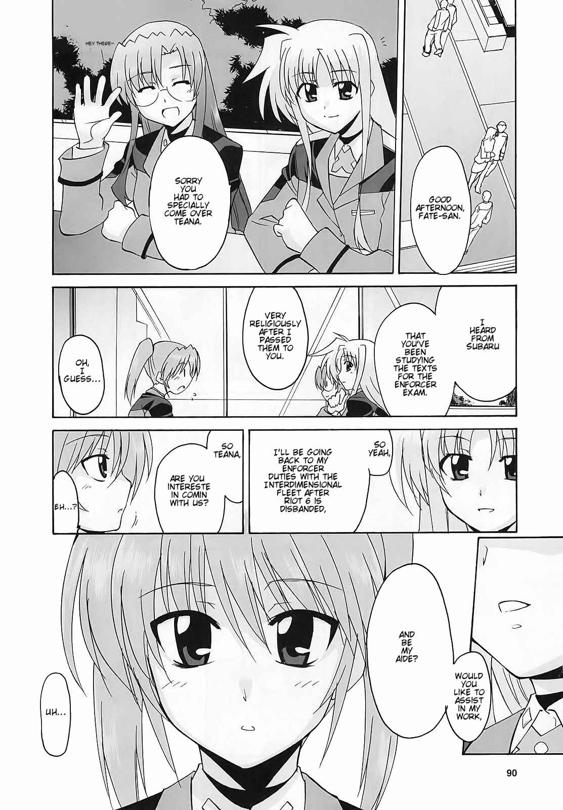 Mahou Shoujo Lyrical Nanoha StrikerS the Comics Chapter 13 - Page 13