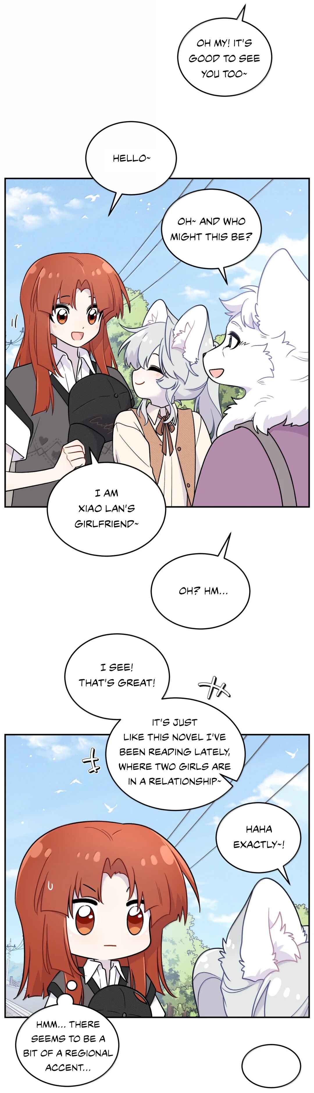 Wǒ de shíwù kàn qǐlái hěn kě'ài' Chapter 212 - Page 3