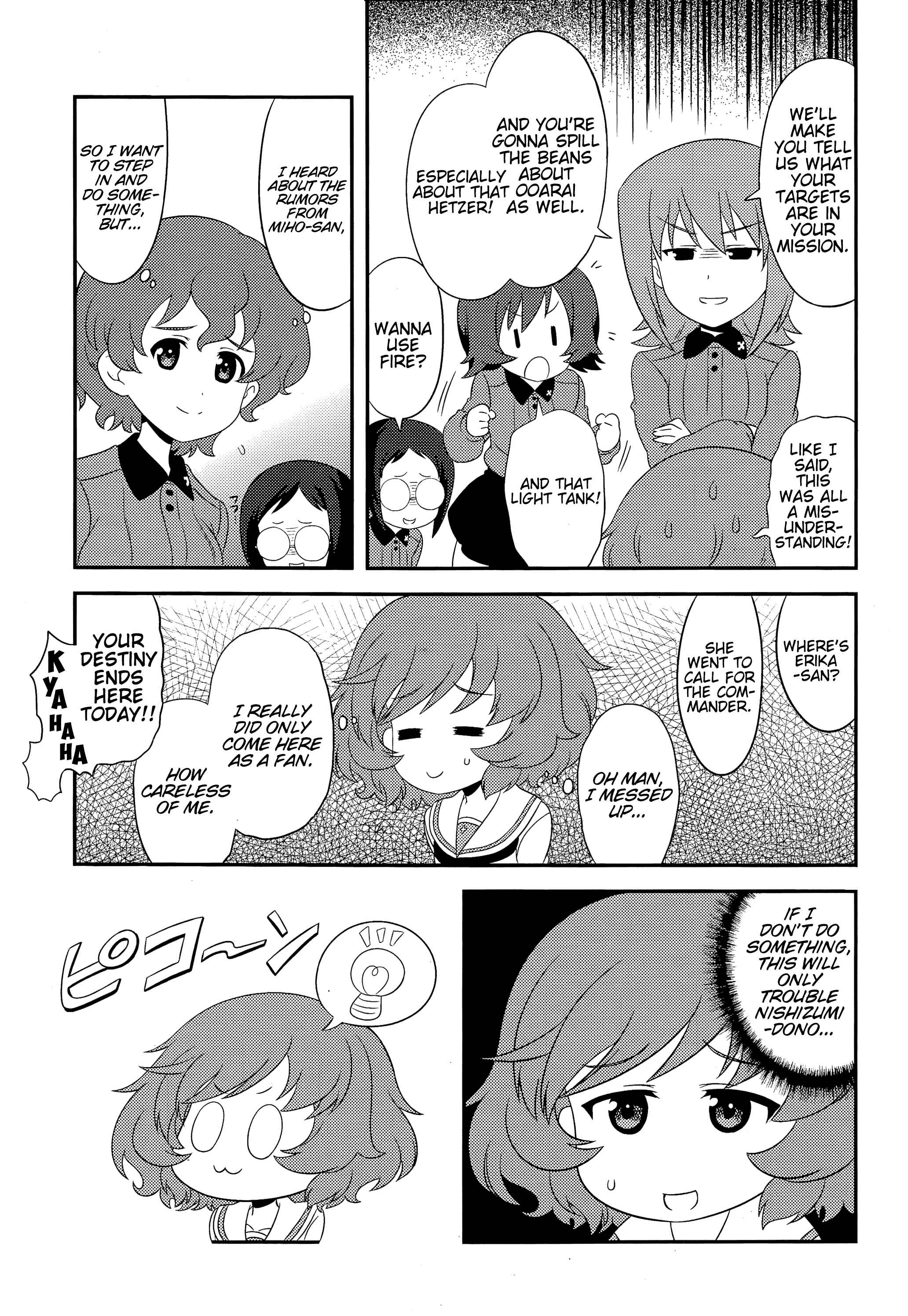 GIRLS und PANZER - Motto Love Love Sakusen desu! Chapter 52 - Page 9