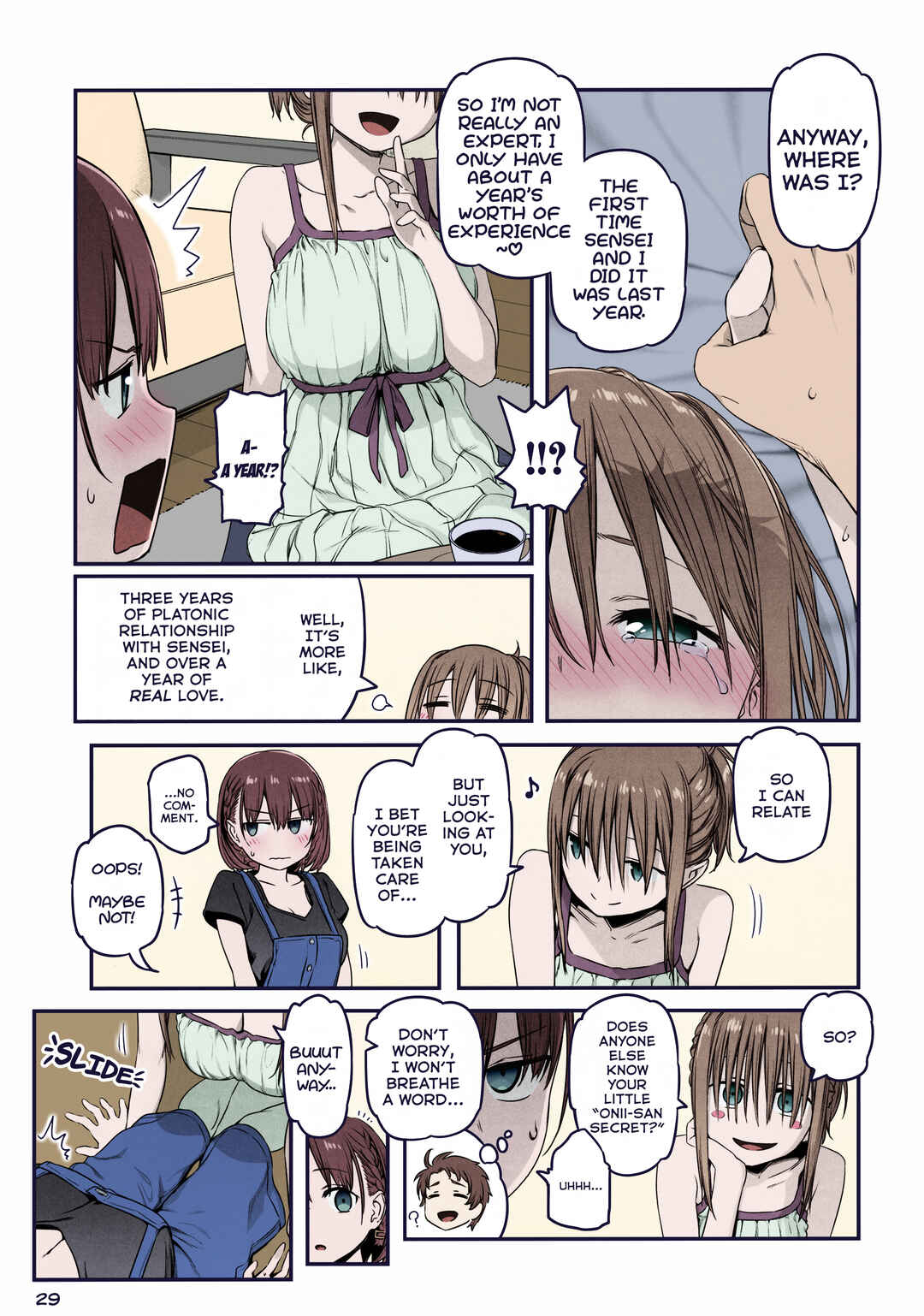 Getsuyoubi no Tawawa (Twitter Webcomic) (Fan Colored) Chapter 33 - Page 8