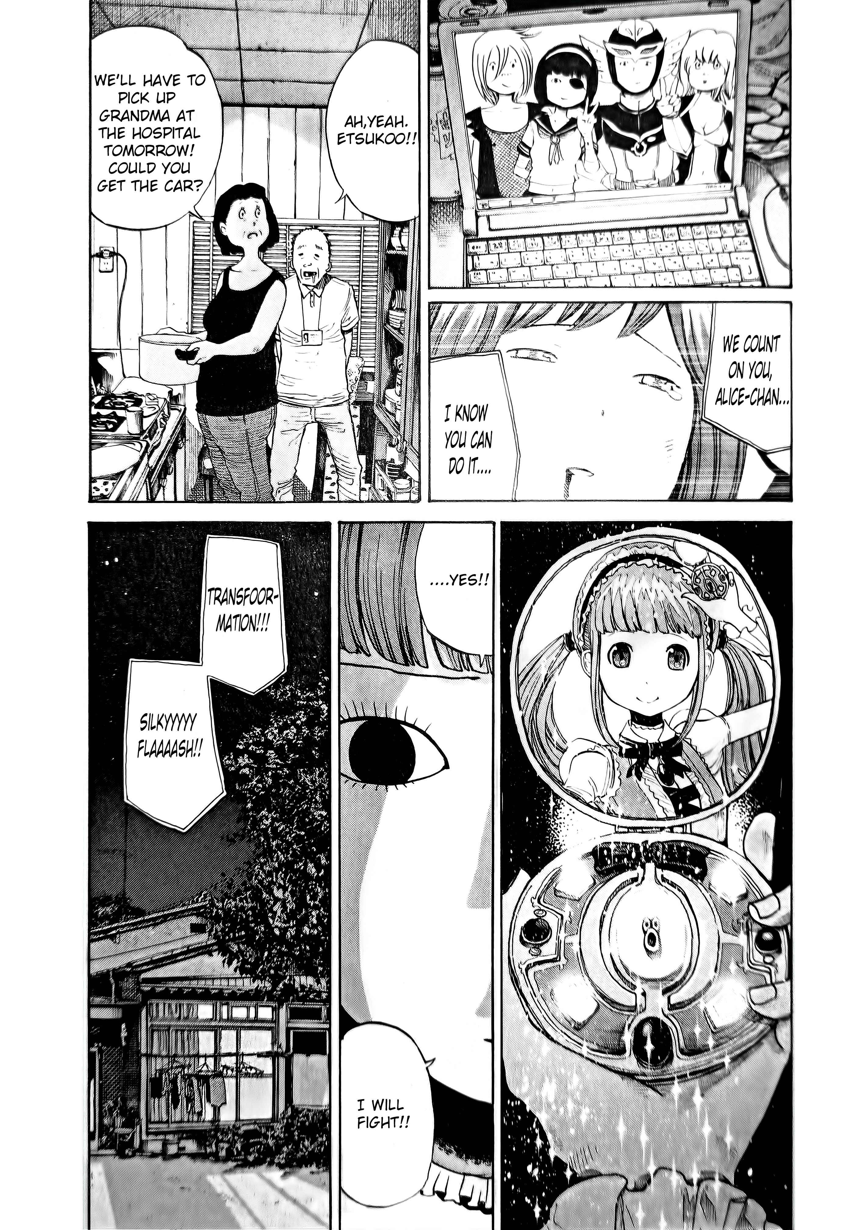 Asa no Nioi wa Mahou Shoujo wo Nidou Korosu Chapter 1 - Page 17