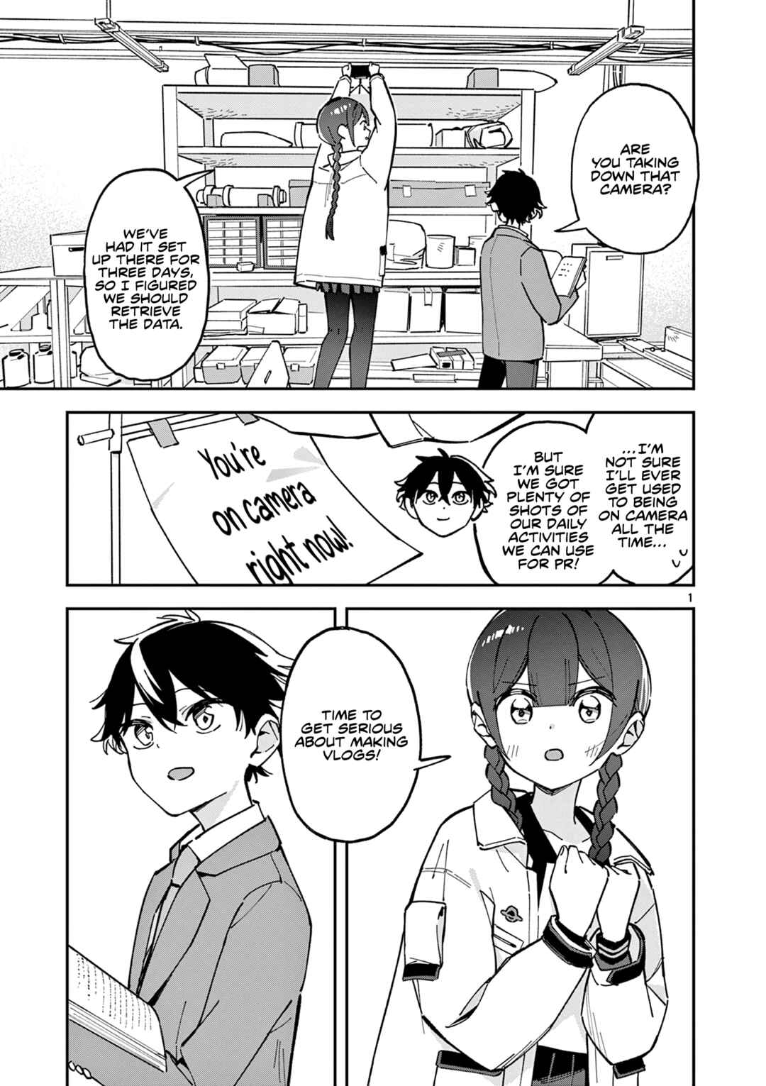 Houkago, Bokura wa Uchuu ni Madou Chapter 10 - Page 1
