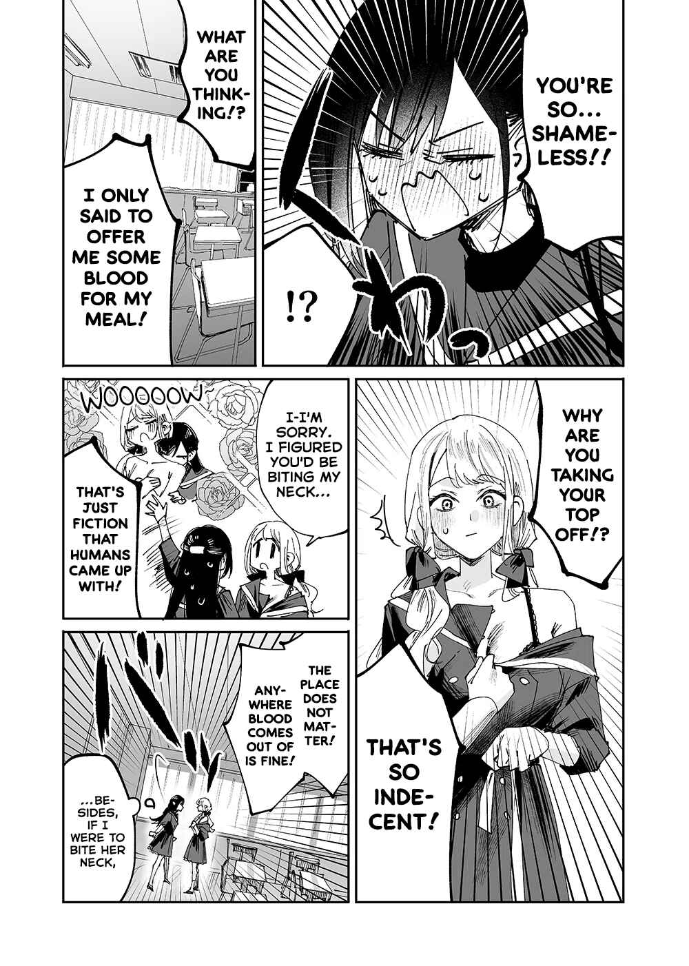 Girls × Vampire (Pre-Serialization) Chapter 2 - Page 4