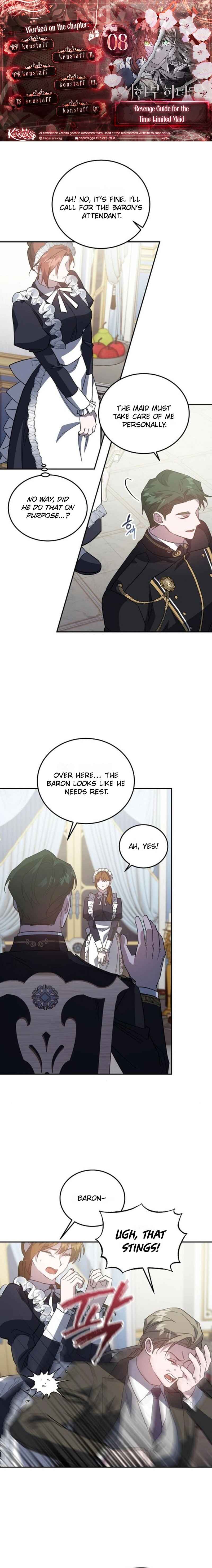 A Revenge Guide for the Terminally Ill Maid Chapter 8 - Page 1