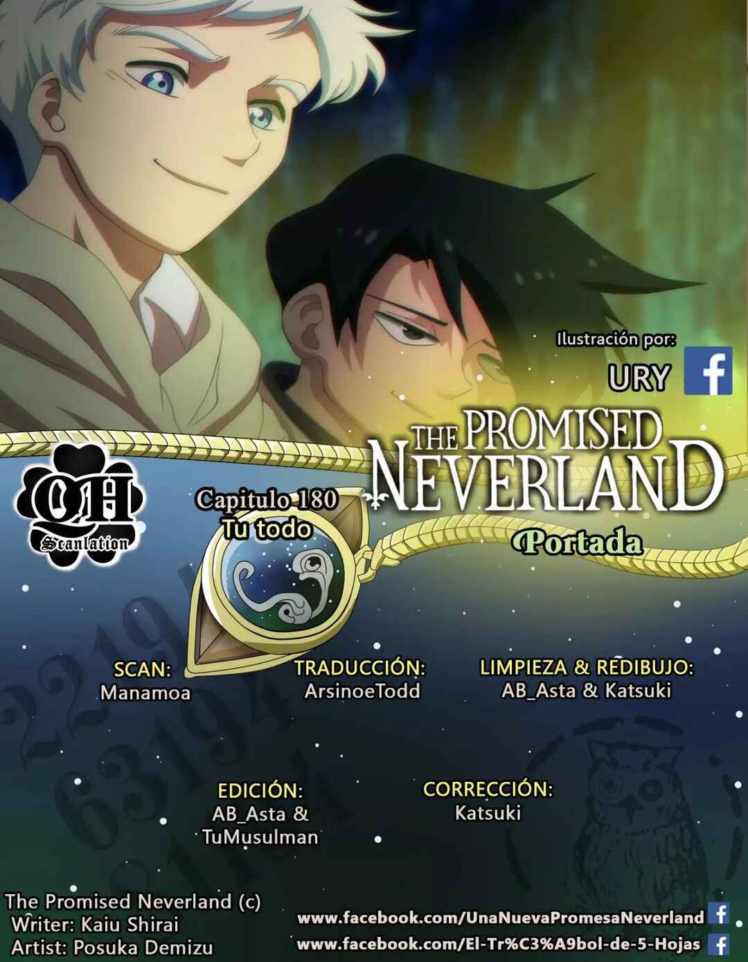 Yakusoku no Neverland Chapter 180 - Page 1