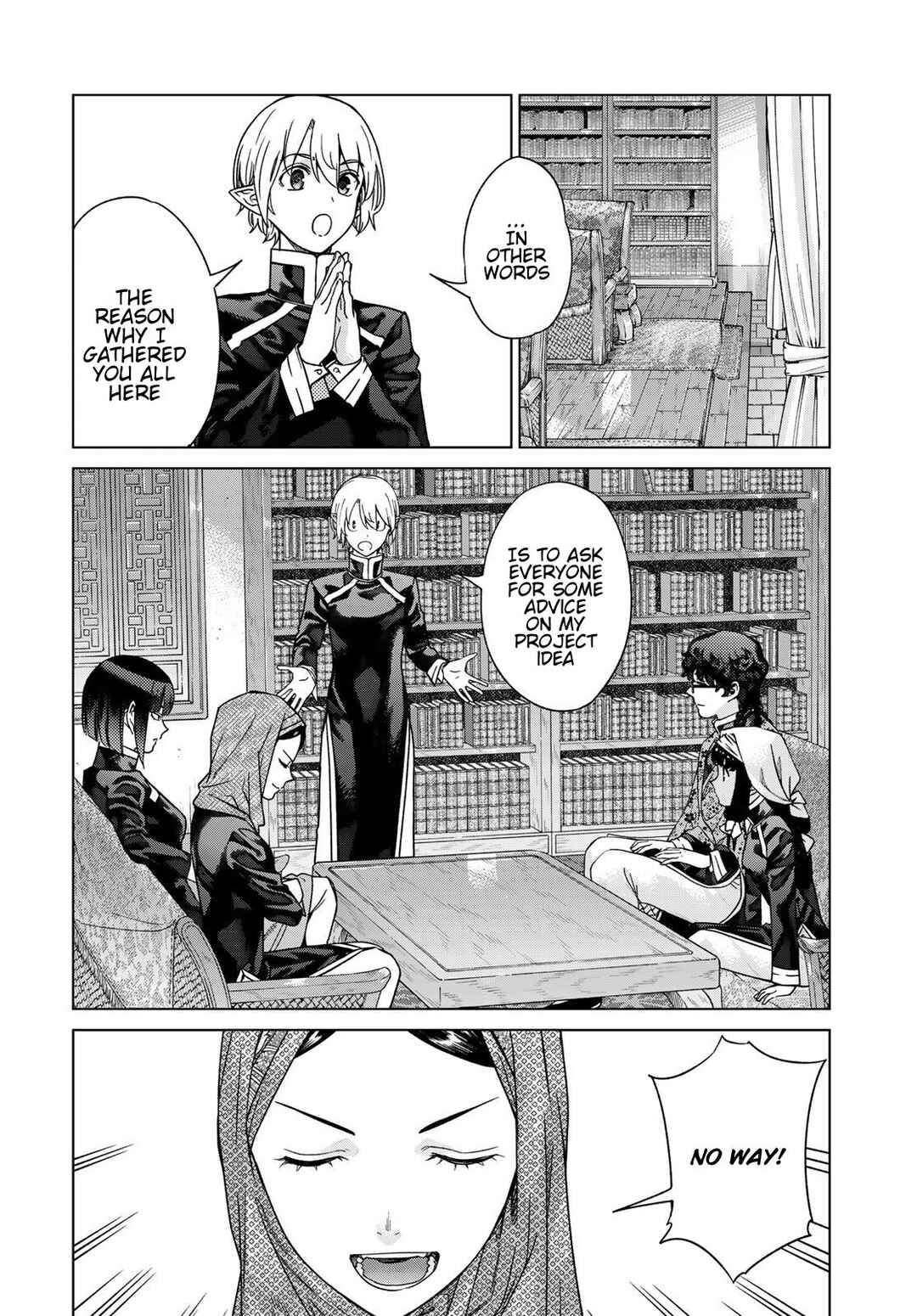 Toshokan no Daimajutsushi Chapter 41 - Page 34