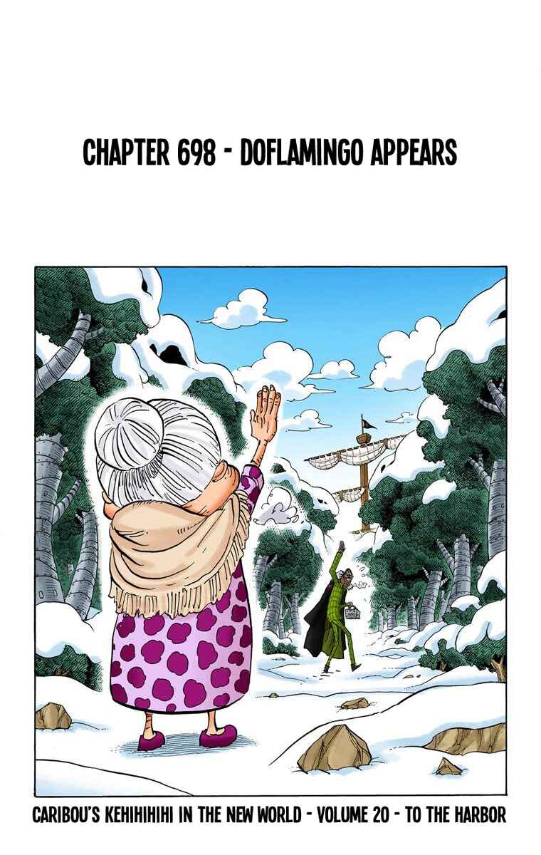 One Piece (Official Colored) Chapter 698 - Page 2