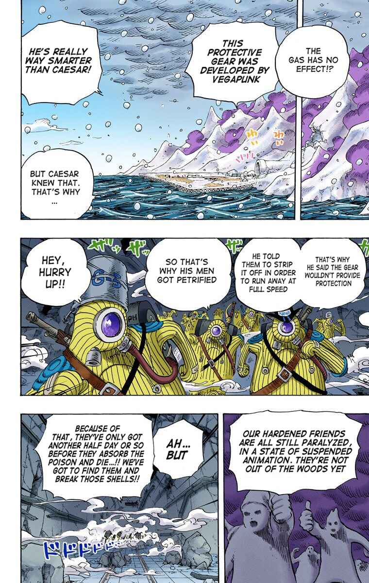 One Piece (Official Colored) Chapter 698 - Page 3
