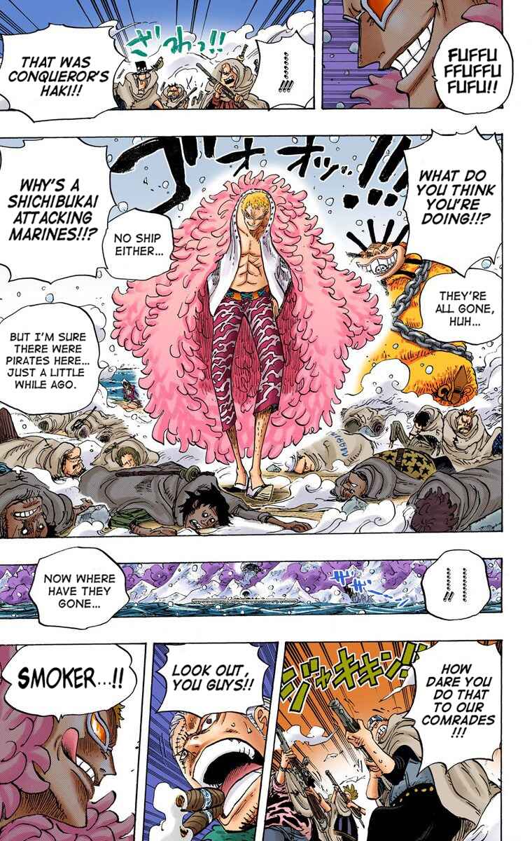 One Piece (Official Colored) Chapter 698 - Page 8
