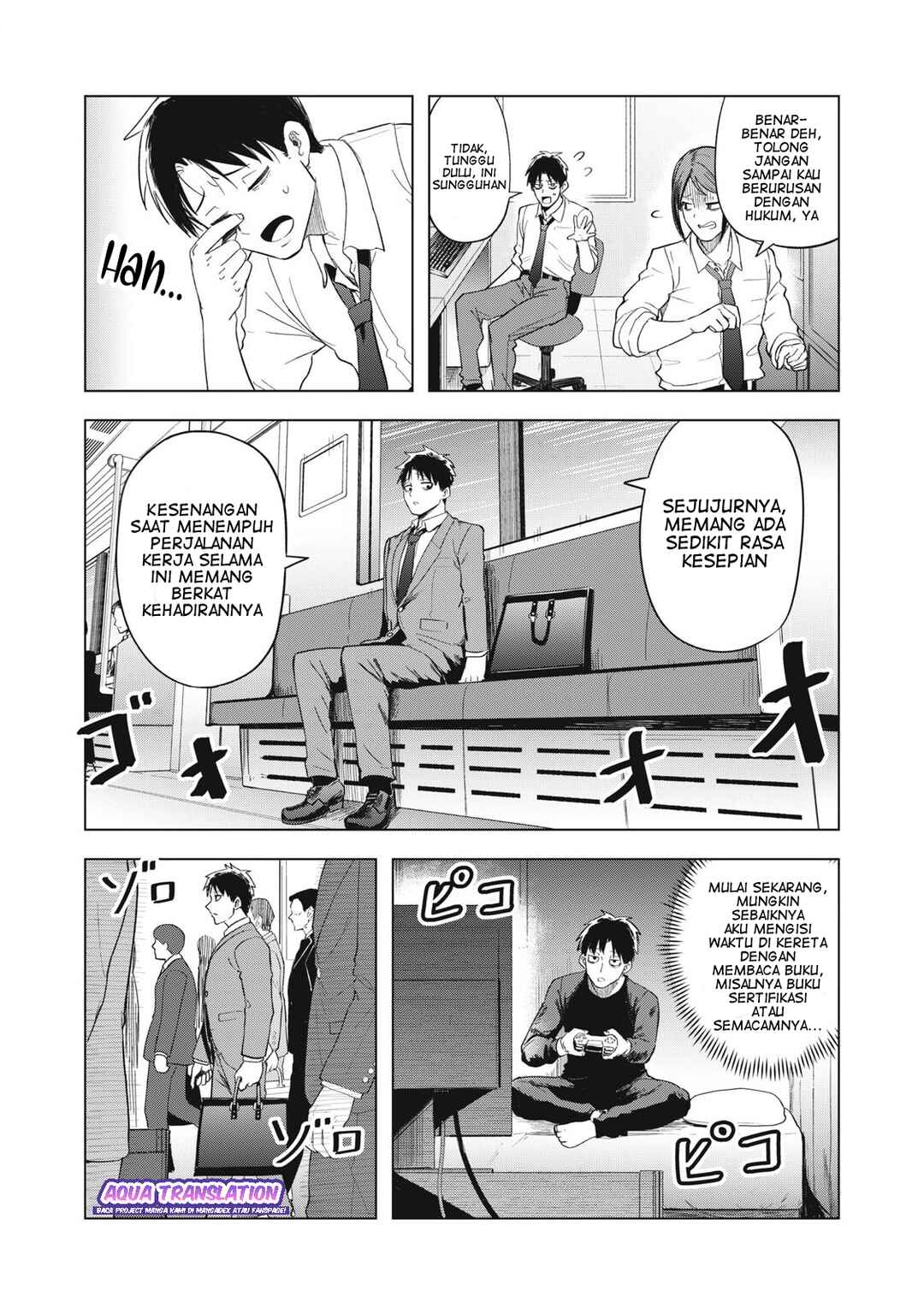 Asa no Tsuukin Densha de, Yatara to Hanashikakete Kuru Joshikousei. Chapter 10 - Page 7