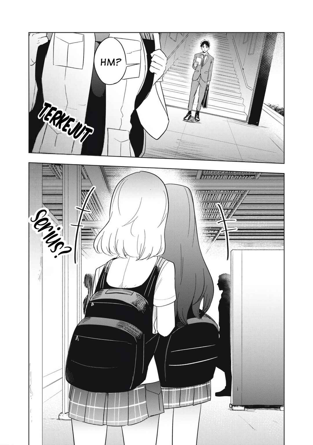 Asa no Tsuukin Densha de, Yatara to Hanashikakete Kuru Joshikousei. Chapter 10 - Page 9