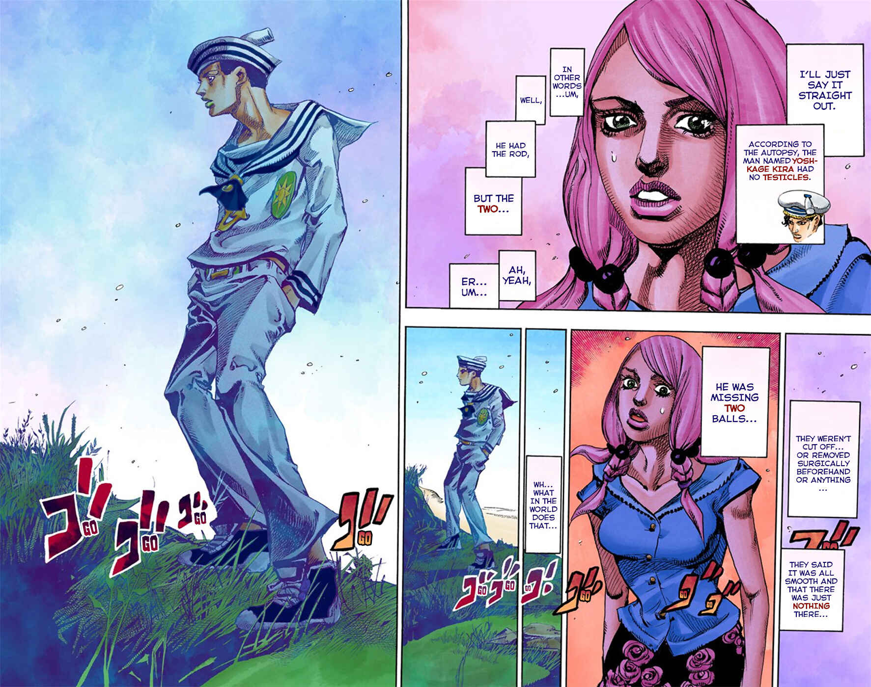 JoJo no Kimyou na Bouken: Part 8 - JoJolion Color-ban Chapter 6 - Page 47