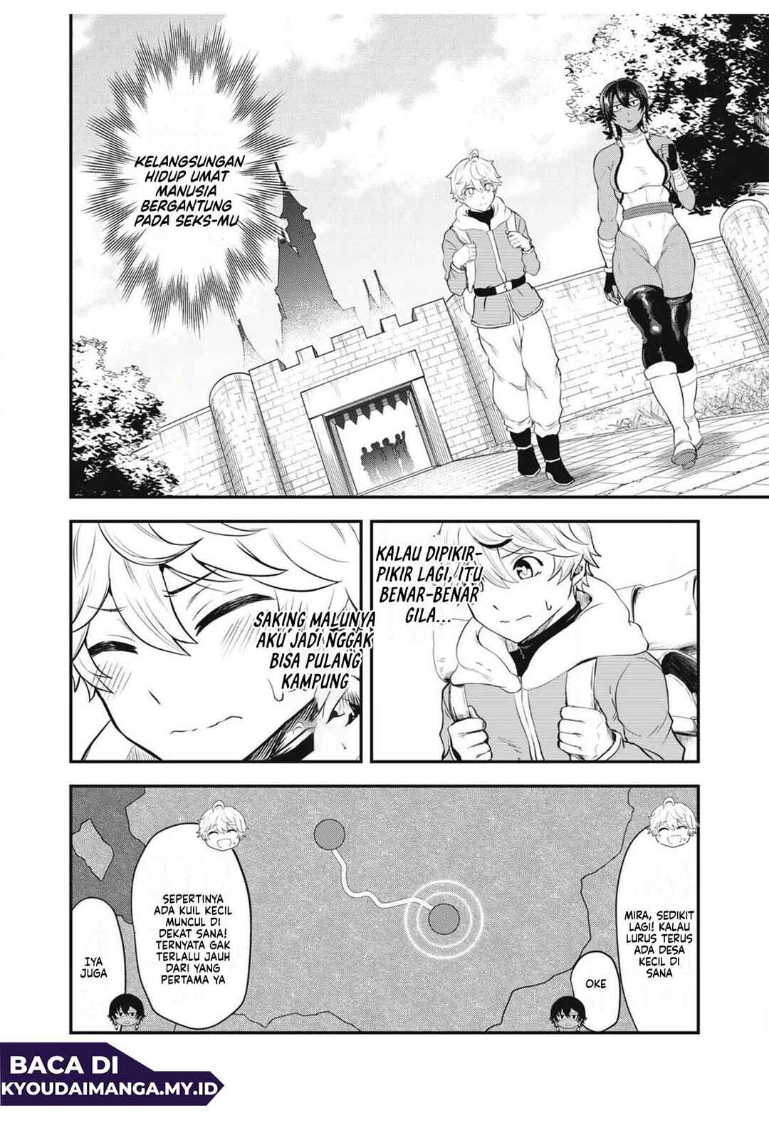 Sei-jun Ecstasy: XXX Shinai to Derarenai Heya de Mazoku o Buttaoshimasu Chapter 2 - Page 3