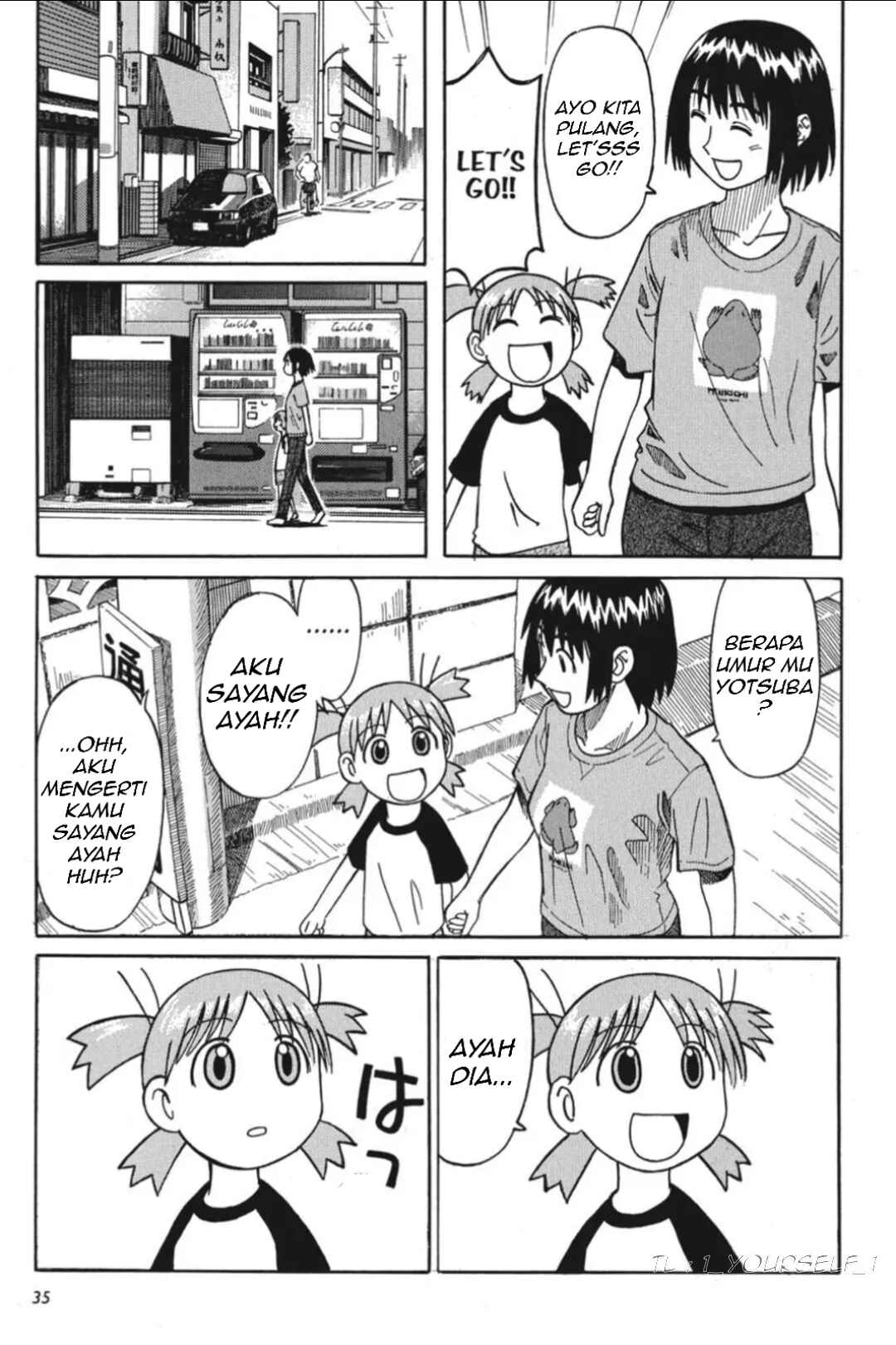 Yotsuba to! Chapter 1 - Page 35