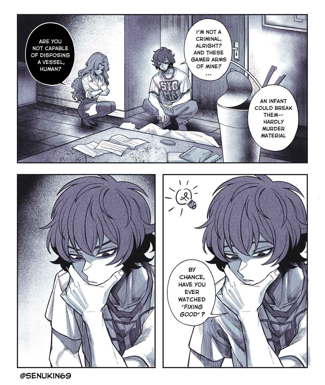 My Co-worker Is an Eldritch X! Chapter 3 - Page 6