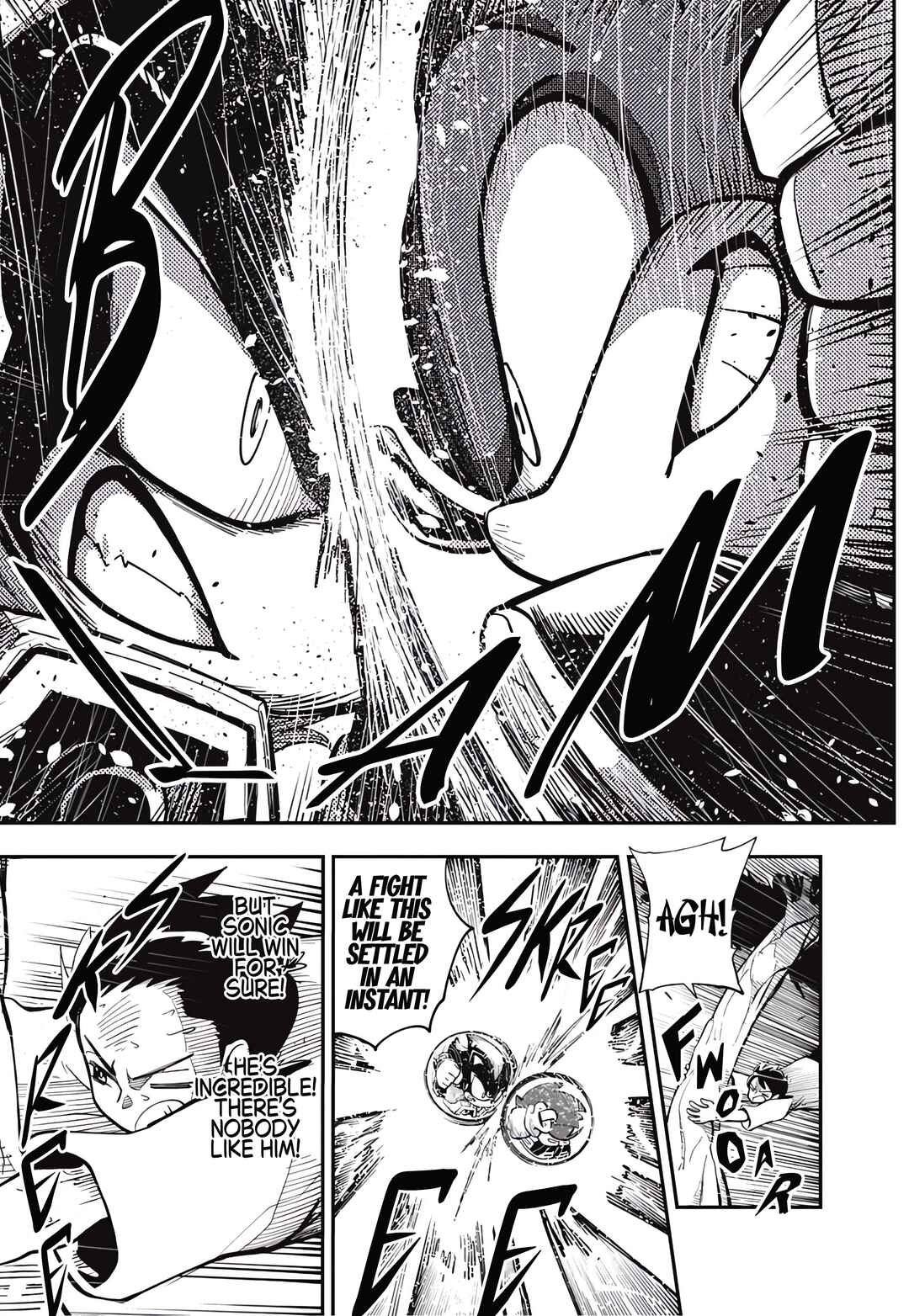 Sonic to Yuuki no Tsurugi Chapter 6 - Page 10