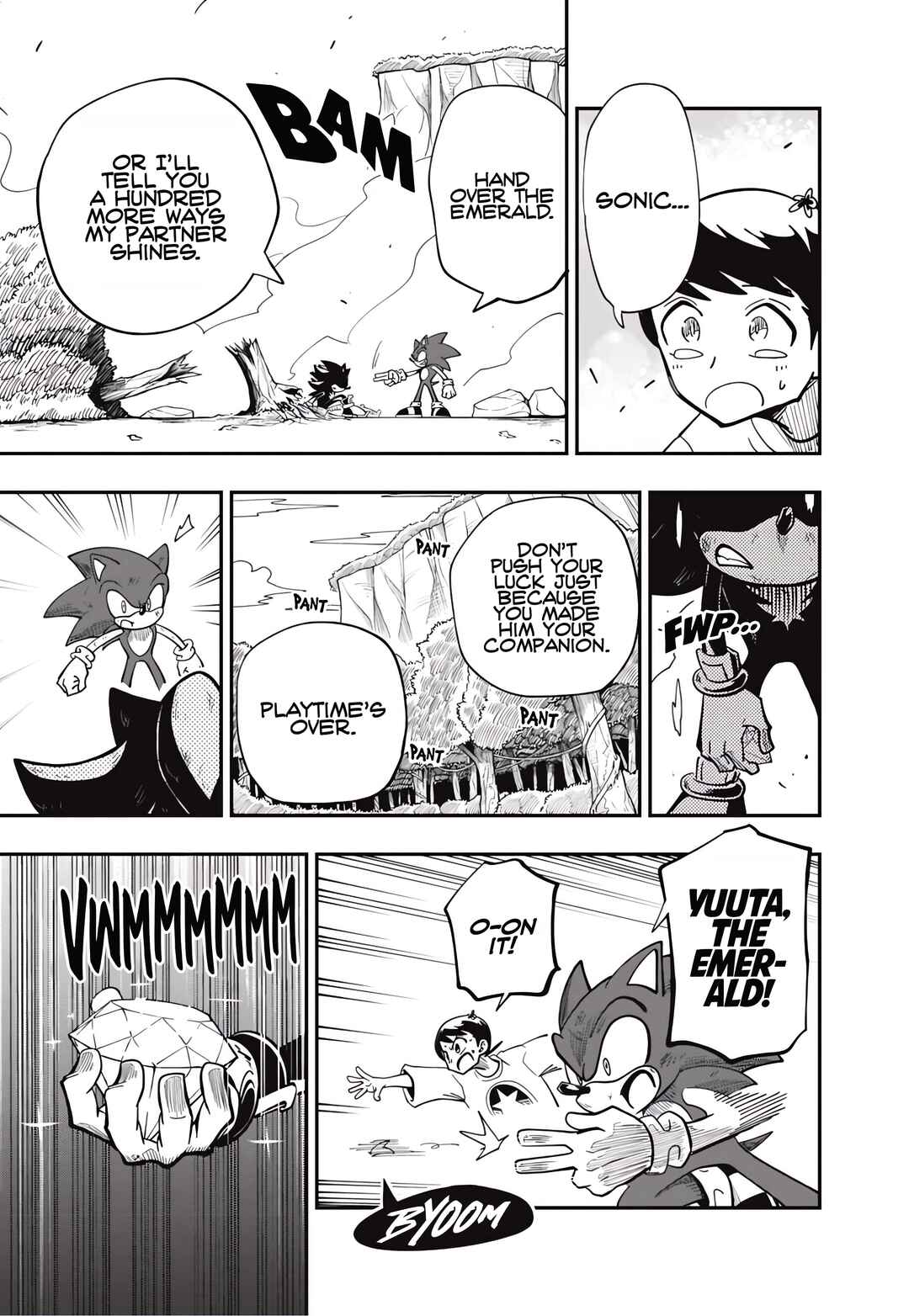 Sonic to Yuuki no Tsurugi Chapter 6 - Page 18