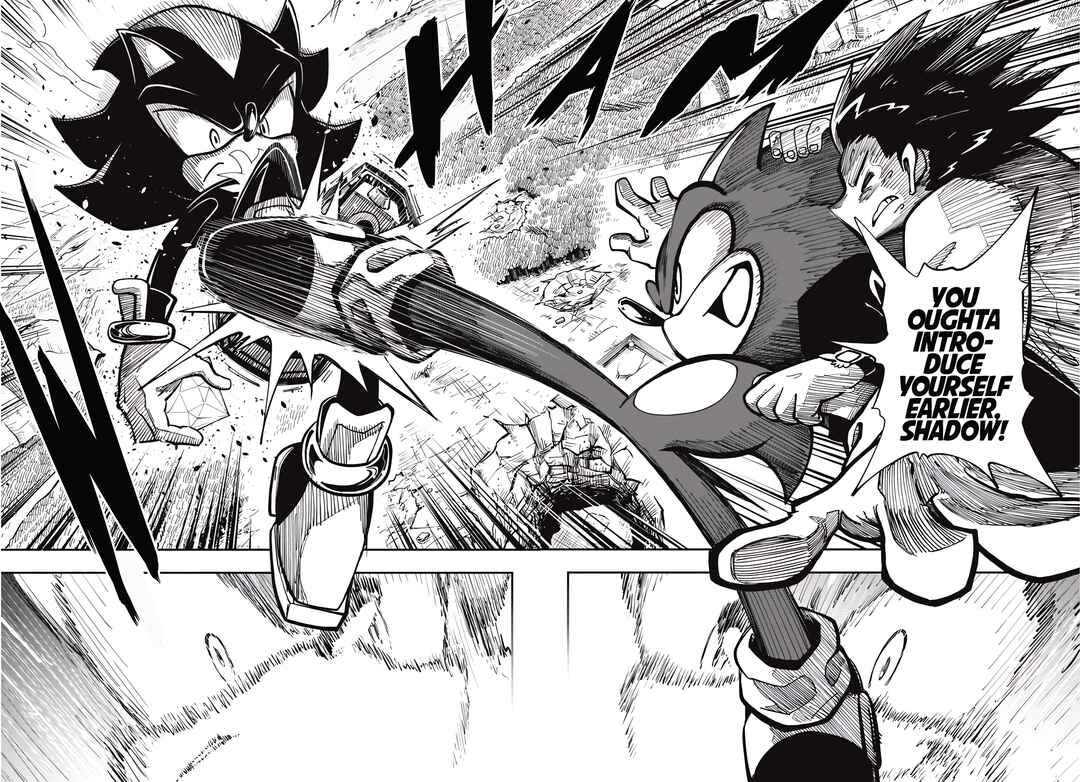 Sonic to Yuuki no Tsurugi Chapter 6 - Page 6