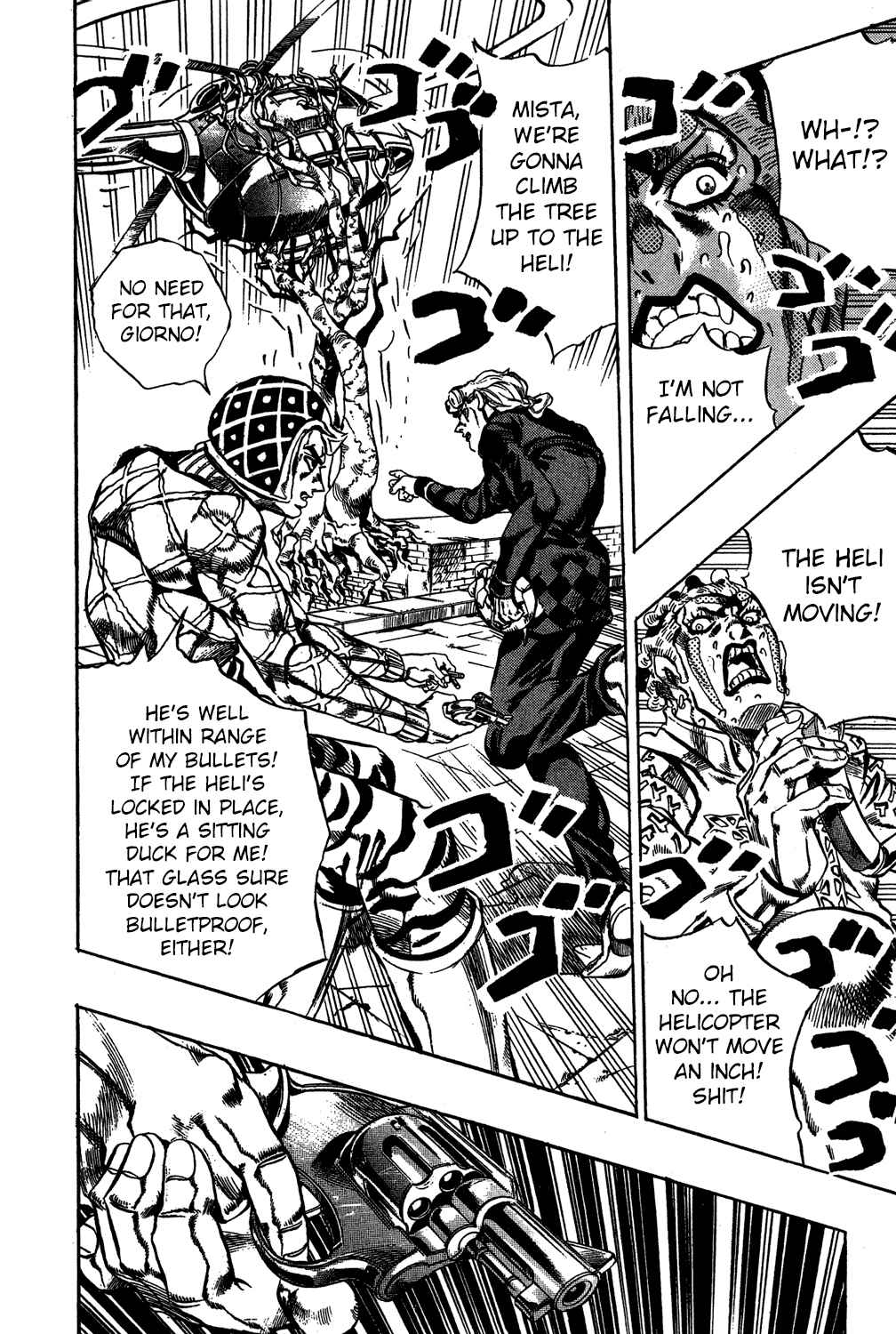 JoJo no Kimyou na Bouken: Part 5 - Ougon no Kaze Chapter 120 - Page 15