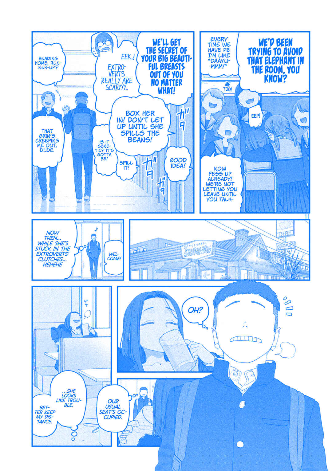Getsuyoubi no Tawawa (Blue) (Fan Colored) Chapter 126 - Page 12