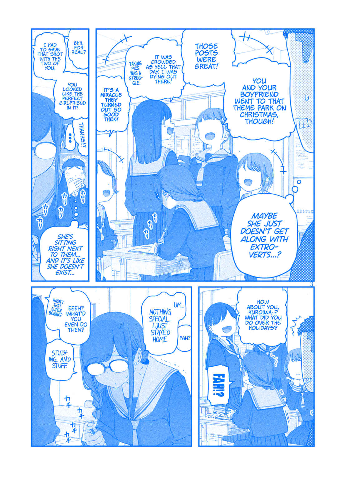 Getsuyoubi no Tawawa (Blue) (Fan Colored) Chapter 126 - Page 4