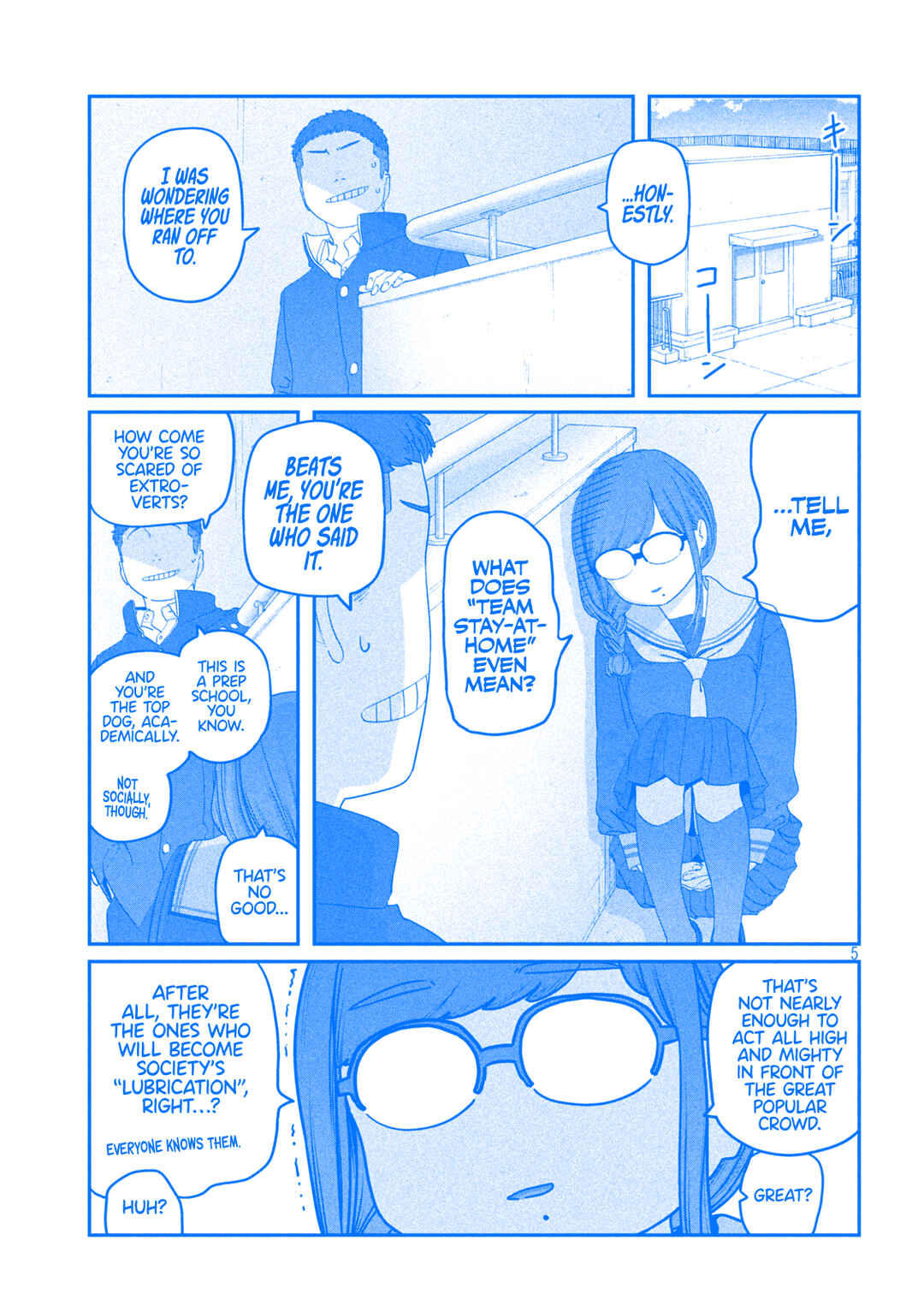 Getsuyoubi no Tawawa (Blue) (Fan Colored) Chapter 126 - Page 6
