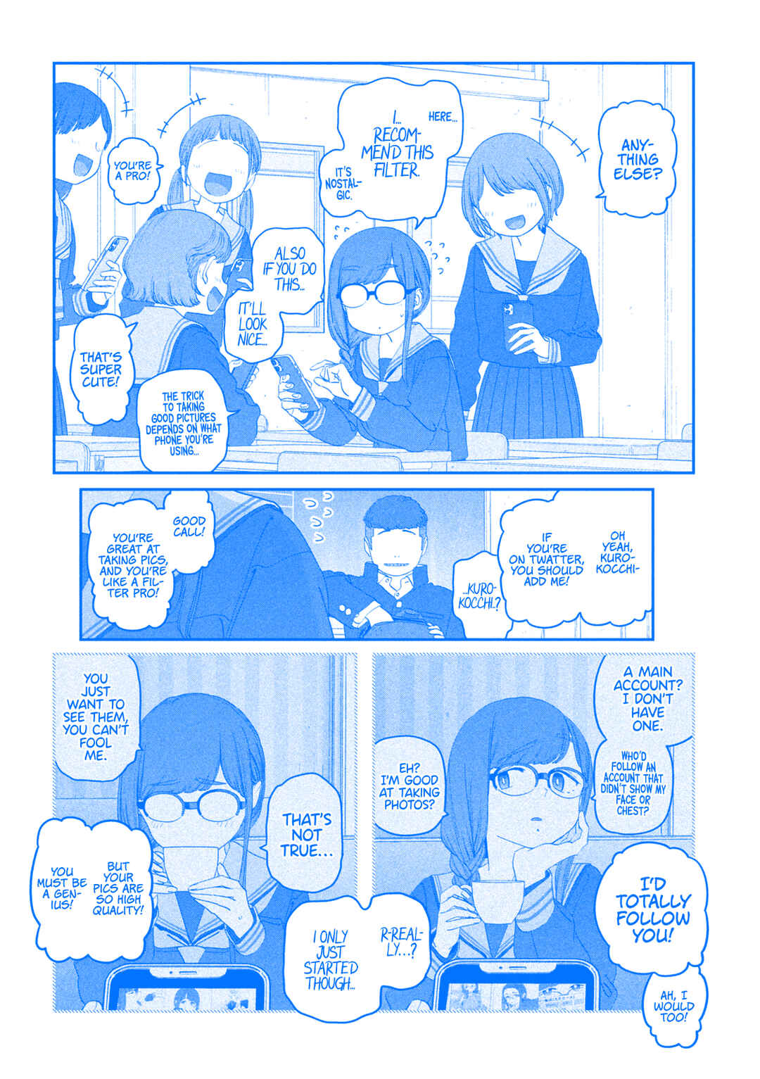 Getsuyoubi no Tawawa (Blue) (Fan Colored) Chapter 126 - Page 9