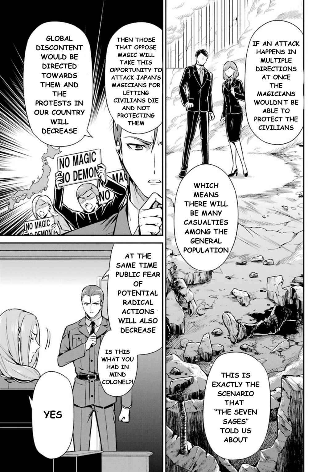 Mahouka Koukou no Rettousei - Shizoku Kaigi-hen Chapter 8 - Page 28