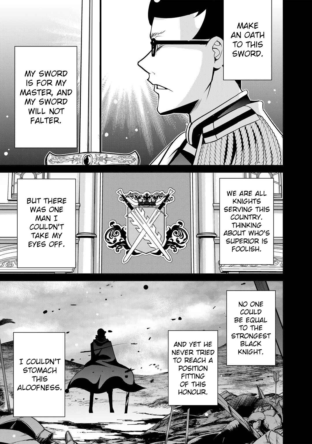 Saikyou no Kurokishi ♂, Sentou Maid ♀ ni Tenshoku Shimashita Chapter 41 - Page 1