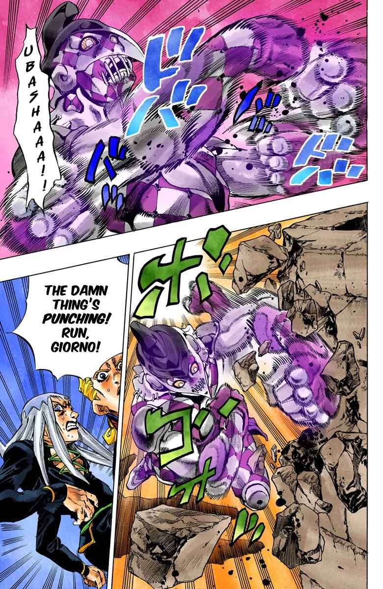 JoJo no Kimyou na Bouken: Part 5 - Ougon no Kaze Color-ban Chapter 41 - Page 14