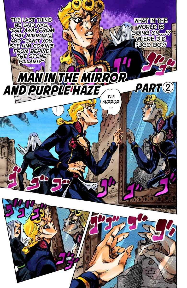 JoJo no Kimyou na Bouken: Part 5 - Ougon no Kaze Color-ban Chapter 41 - Page 2