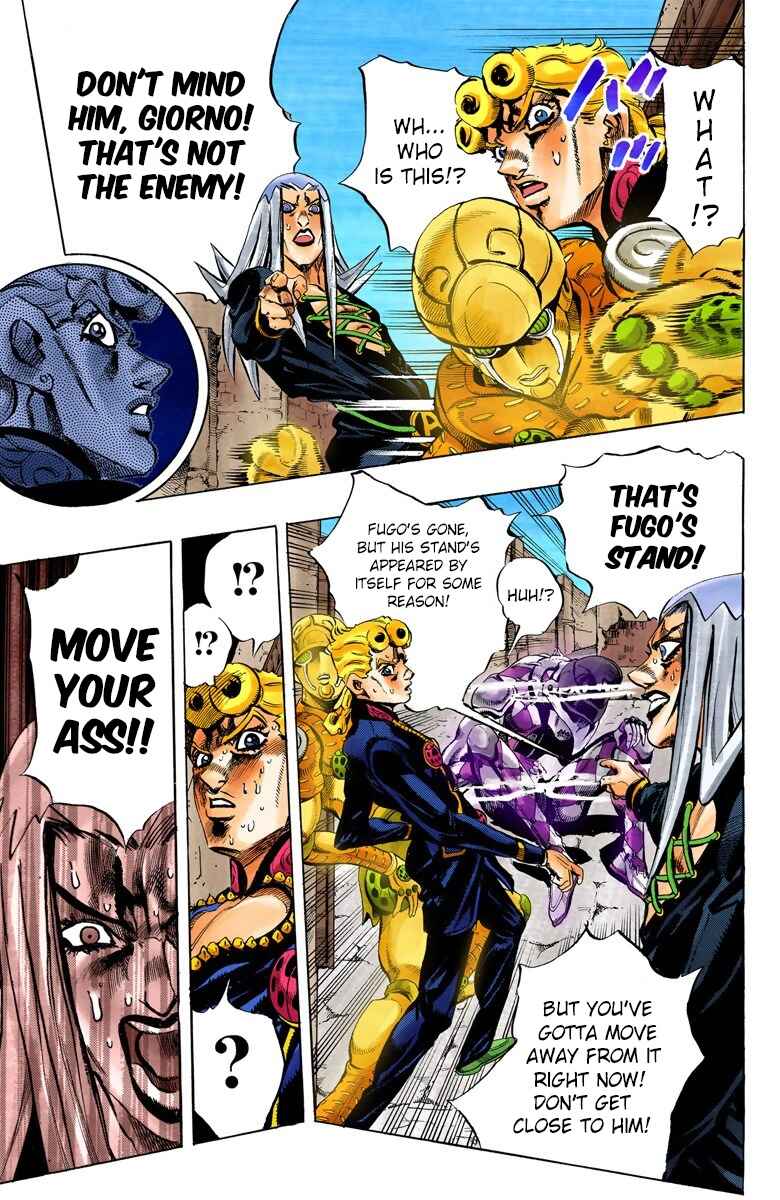 JoJo no Kimyou na Bouken: Part 5 - Ougon no Kaze Color-ban Chapter 41 - Page 6