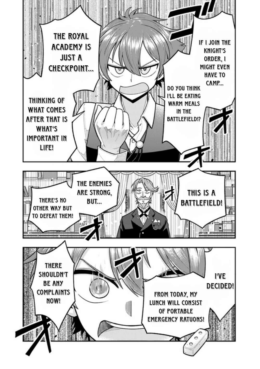 Ken to Mahou to Gakureki Shakai ~Zense wa Gariben Datta Ore ga, Konse wa Kazemakase de Jiyuu ni Ikitai~ Chapter 1.3 - Page 1