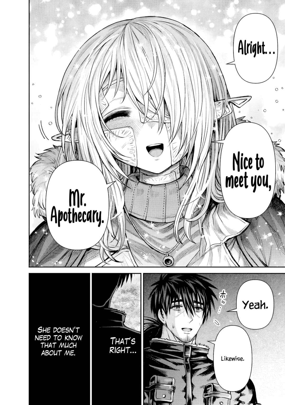 Boroboro no Elf-san wo Shiawase ni Suru Kusuriuri-san Chapter 7 - Page 9