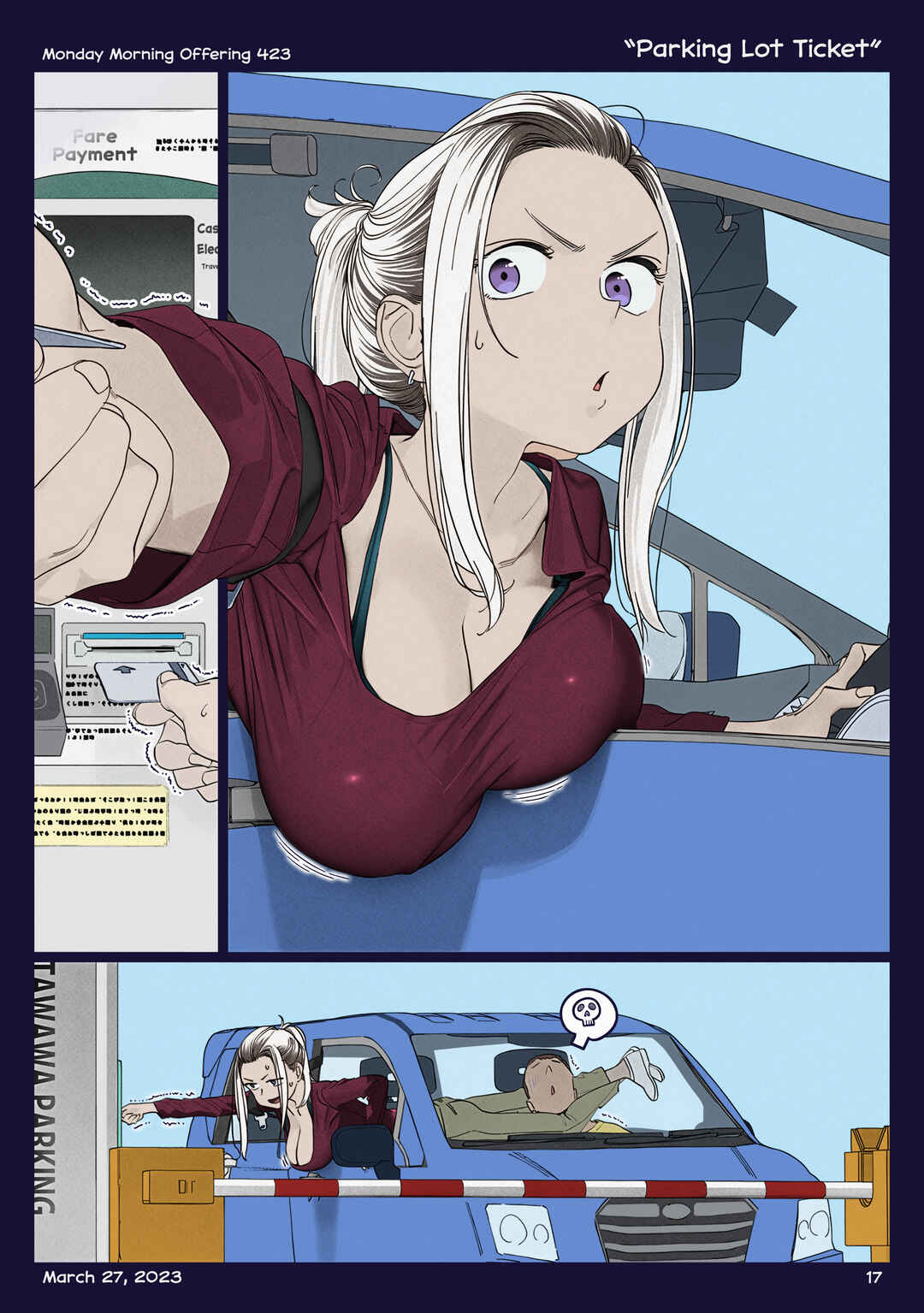 Getsuyoubi no Tawawa (Twitter Webcomic) (Fan Colored) Chapter 46 - Page 16