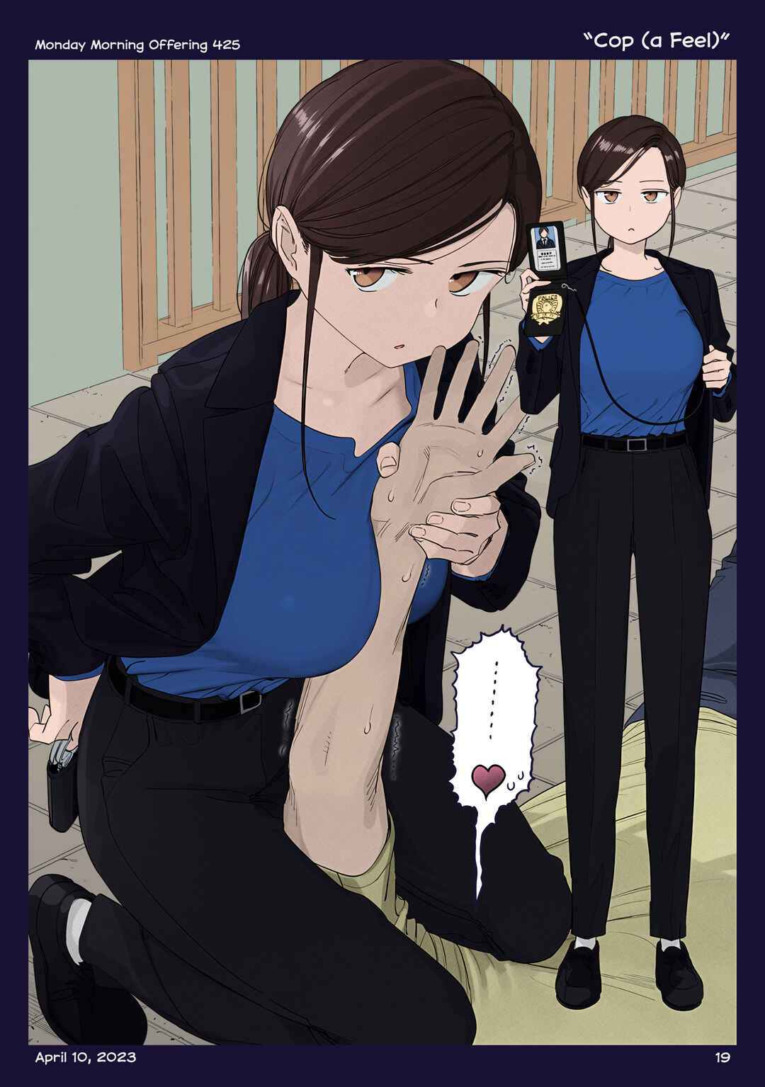 Getsuyoubi no Tawawa (Twitter Webcomic) (Fan Colored) Chapter 46 - Page 18