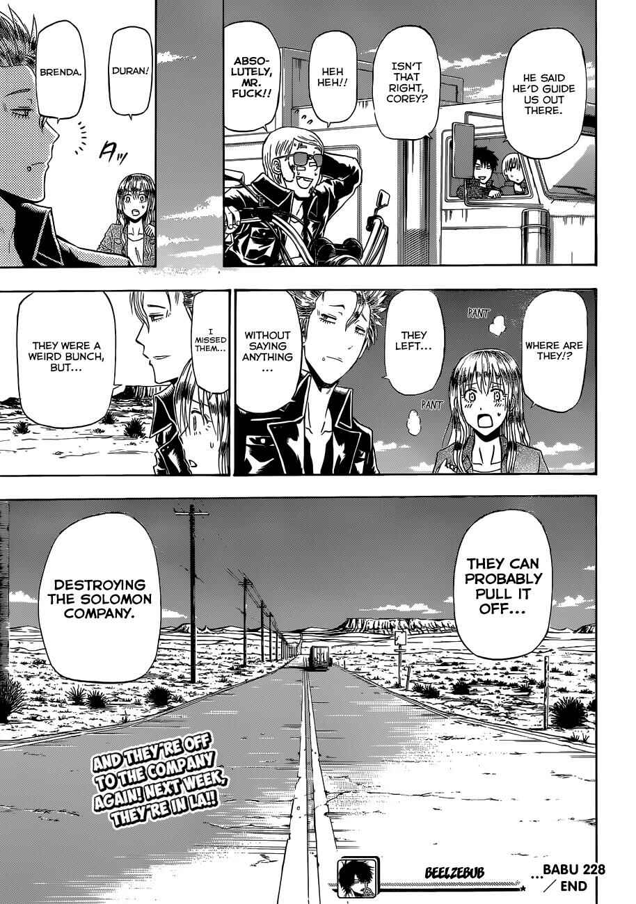 Beelzebub Chapter 228 - Page 20