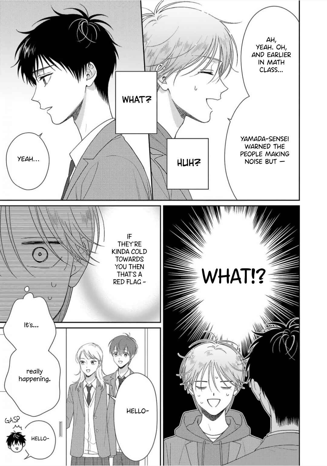 Toratsuki-kaicho, Teawase negaimasu!! Chapter 12 - Page 14