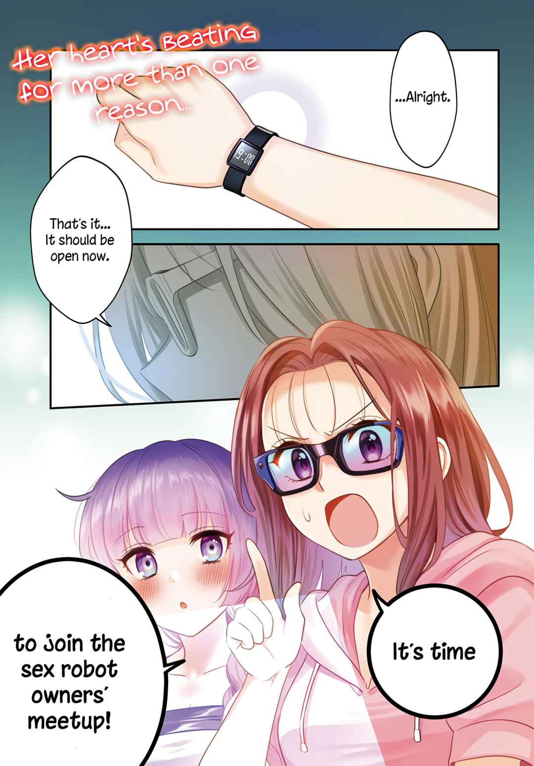 Android wa Keiken Ninzuu ni Hairimasu ka?? Chapter 6 - Page 1